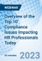 Overview of the Top 10 Compliance Issues Impacting HR Professionals Today - Webinar (Recorded) - Product Thumbnail Image