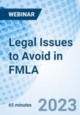Legal Issues to Avoid in FMLA - Webinar (Recorded)- Product Image
