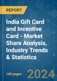 India Gift Card and Incentive Card - Market Share Analysis, Industry Trends & Statistics, Growth Forecasts 2019 - 2029- Product Image
