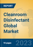 Cleanroom Disinfectant Global Market Insights 2023, Analysis and Forecast to 2028, by Manufacturers, Regions, Technology, Application, Product Type- Product Image
