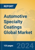 Automotive Specialty Coatings Global Market Insights 2024, Analysis and Forecast to 2029, by Manufacturers, Regions, Technology, Application- Product Image