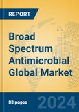 Broad Spectrum Antimicrobial Global Market Insights 2024, Analysis and Forecast to 2029, by Manufacturers, Regions, Technology, Application, Product Type- Product Image