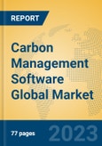 Carbon Management Software Global Market Insights 2023, Analysis and Forecast to 2028, by Manufacturers, Regions, Technology, Application, Product Type- Product Image