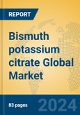 Bismuth potassium citrate Global Market Insights 2024, Analysis and Forecast to 2029, by Manufacturers, Regions, Technology, Application, Product Type- Product Image