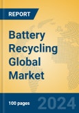 Battery Recycling Global Market Insights 2024, Analysis and Forecast to 2029, by Market Participants, Regions, Technology, Application, Product Type- Product Image