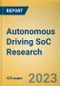 Global and China Autonomous Driving SoC Research Report, 2023 - Product Image