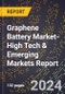 2024 Global Forecast for Graphene Battery Market (2025-2030 Outlook)-High Tech & Emerging Markets Report - Product Thumbnail Image