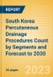 South Korea Percutaneous Drainage Procedures Count by Segments (Percutaneous Drainage Procedures for Abscess Drainage, Percutaneous Drainage Procedures for Biliary Drainage, Percutaneous Drainage Procedures for Nephrostomy Drainage and Others) and Forecast to 2030 - Product Thumbnail Image