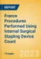 France Procedures Performed Using Internal Surgical Stapling Device Count by Segments and Forecast to 2030 - Product Thumbnail Image