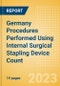 Germany Procedures Performed Using Internal Surgical Stapling Device Count by Segments and Forecast to 2030 - Product Image