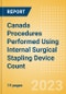 Canada Procedures Performed Using Internal Surgical Stapling Device Count by Segments and Forecast to 2030 - Product Thumbnail Image