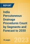 India Percutaneous Drainage Procedures Count by Segments (Percutaneous Drainage Procedures for Abscess Drainage, Percutaneous Drainage Procedures for Biliary Drainage, Percutaneous Drainage Procedures for Nephrostomy Drainage and Others) and Forecast to 2030 - Product Thumbnail Image