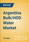 Argentina Bulk/HOD Water (Soft drinks) Market Size, Growth and Forecast Analytics, 2024-2029 - Product Thumbnail Image