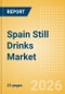 Spain Still Drinks (Soft drinks) Market Size, Growth and Forecast Analytics, 2024-2029 - Product Thumbnail Image