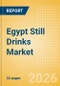 Egypt Still Drinks (Soft drinks) Market Size, Growth and Forecast Analytics, 2024-2029 - Product Thumbnail Image