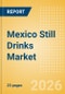 Mexico Still Drinks (Soft drinks) Market Size, Growth and Forecast Analytics, 2024-2029 - Product Thumbnail Image
