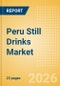 Peru Still Drinks (Soft drinks) Market Size, Growth and Forecast Analytics, 2024-2029 - Product Thumbnail Image