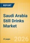 Saudi Arabia Still Drinks (Soft drinks) Market Size, Growth and Forecast Analytics, 2024-2029 - Product Thumbnail Image