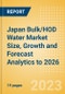Japan Bulk/HOD Water (Soft Drinks) Market Size, Growth and Forecast Analytics to 2026 - Product Thumbnail Image