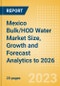 Mexico Bulk/HOD Water (Soft Drinks) Market Size, Growth and Forecast Analytics to 2026 - Product Image