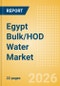 Egypt Bulk/HOD Water (Soft drinks) Market Size, Growth and Forecast Analytics, 2024-2029 - Product Thumbnail Image