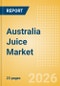 Australia Juice (Soft drinks) Market Size, Growth and Forecast Analytics, 2024-2029 - Product Thumbnail Image