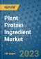 Plant Protein Ingredient Market Outlook and Growth Forecast 2023-2030: Emerging Trends and Opportunities, Global Market Share Analysis, Industry Size, Segmentation, Post-COVID Insights, Driving Factors, Statistics, Companies, and Country Landscape - Product Image