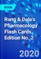 Rang & Dale's Pharmacology Flash Cards. Edition No. 2 - Product Image