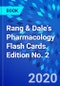 Rang & Dale's Pharmacology Flash Cards. Edition No. 2 - Product Thumbnail Image