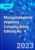 Musculoskeletal Anatomy Coloring Book. Edition No. 4- Product Image