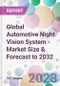 Global Automotive Night Vision System - Market Size & Forecast to 2032 - Product Image