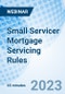 Small Servicer Mortgage Servicing Rules - Webinar (Recorded) - Product Image