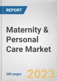 Maternity & Personal Care Market by Product Category, End-user, Maternal Apparel, Personal Care, Distribution Channel: Global Opportunity Analysis and Industry Forecast, 2021-2031- Product Image