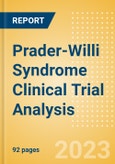 Prader-Willi Syndrome (PWS) Clinical Trial Analysis by Trial Phase, Trial Status, Trial Counts, End Points, Status, Sponsor Type and Top Countries, 2023 Update- Product Image