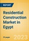 Residential Construction Market in Egypt - Market Size and Forecasts to 2026 - Product Thumbnail Image