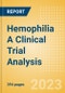 Hemophilia A (Factor VIII Deficiency) Clinical Trial Analysis by Trial Phase, Trial Status, Trial Counts, End Points, Status, Sponsor Type and Top Countries, 2023 Update - Product Thumbnail Image