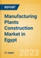 Manufacturing Plants Construction Market in Egypt - Market Size and Forecasts to 2026 (including New Construction, Repair and Maintenance, Refurbishment and Demolition and Materials, Equipment and Services costs) - Product Thumbnail Image