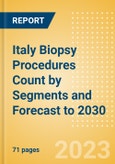 Italy Biopsy Procedures Count by Segments (Biopsy Procedures for Other Indications, Breast Biopsy Procedures, Liver Biopsy Procedures, Lung Biopsy Procedures and Others) and Forecast to 2030- Product Image