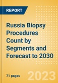 Russia Biopsy Procedures Count by Segments (Biopsy Procedures for Other Indications, Breast Biopsy Procedures, Liver Biopsy Procedures, Lung Biopsy Procedures and Others) and Forecast to 2030- Product Image