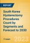 South Korea Hysterectomy Procedures Count by Segments (Robotic Hysterectomy Procedures and Non-Robotic Hysterectomy Procedures) and Forecast to 2030 - Product Thumbnail Image