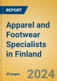 Apparel and Footwear Specialists in Finland- Product Image