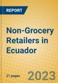 Non-Grocery Retailers in Ecuador- Product Image