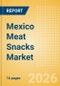 Mexico Meat Snacks Market Size, Growth and Forecast Analytics, 2024-2029 - Product Thumbnail Image