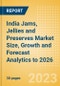 India Jams, Jellies and Preserves Market Size, Growth and Forecast Analytics to 2026 - Product Image