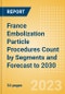 France Embolization Particle Procedures Count by Segments and Forecast to 2030 - Product Image