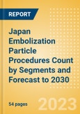 Japan Embolization Particle Procedures Count by Segments and Forecast to 2030- Product Image