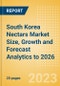 South Korea Nectars Market Size, Growth and Forecast Analytics to 2026 - Product Thumbnail Image