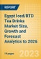 Egypt Iced/RTD Tea Drinks Market Size, Growth and Forecast Analytics to 2026 - Product Image