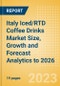 Italy Iced/RTD Coffee Drinks Market Size, Growth and Forecast Analytics to 2026 - Product Image