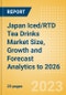 Japan Iced/RTD Tea Drinks Market Size, Growth and Forecast Analytics to 2026 - Product Image